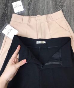 Quần ống rộng khóa giữa OR25 2 quan ong rong khuy giua or25 2